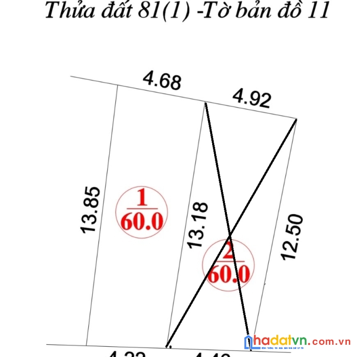 Cực hiếm tại kim nỗ-đông anh 60m giá chỉ hơn 2 tỷ đường ô tô