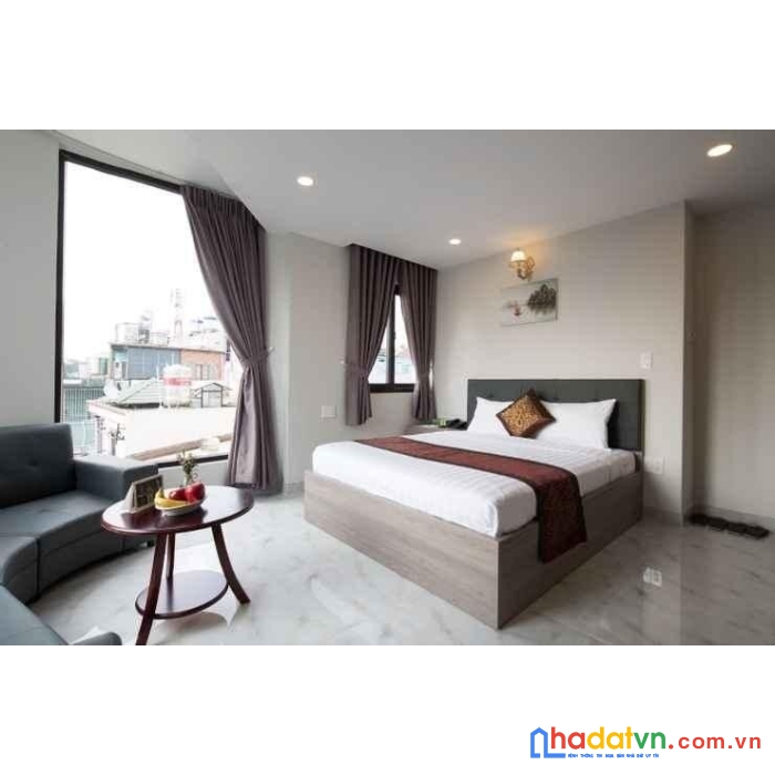 Bán  toà nhà 6 tầng - 20 phòng, mặt tiền bình giã - cộng hoà, 4.2x24m, thu 60tr, giá 21.9 tỷ.