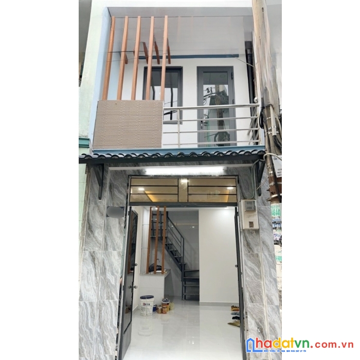 Nhà 2 tầng nở hậu hẻm tạ quang bửu p3q8. giá 1,85 tỷ bớt lộc