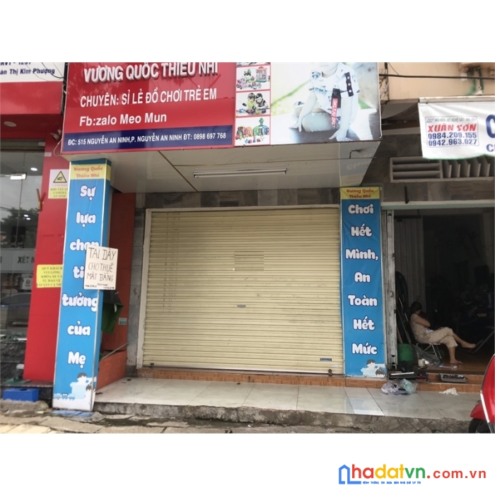 Cho thuê mặt bằng 2 lầu đường nguyễn an ninh, tp.vt ngay ngã tư