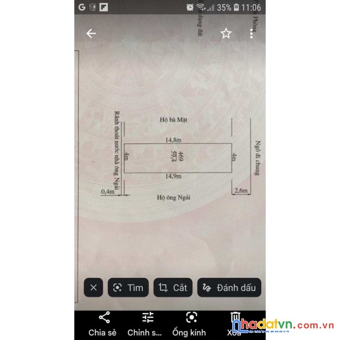 Chính chủ cần bán nhanh mảnh đất tại 74/81 đoàn kết, hải an, hải phòng.