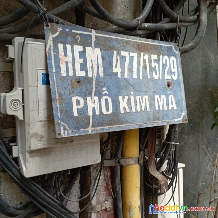 Bán nhà chính chủ ở ngõ 477 kim mã, ba đình