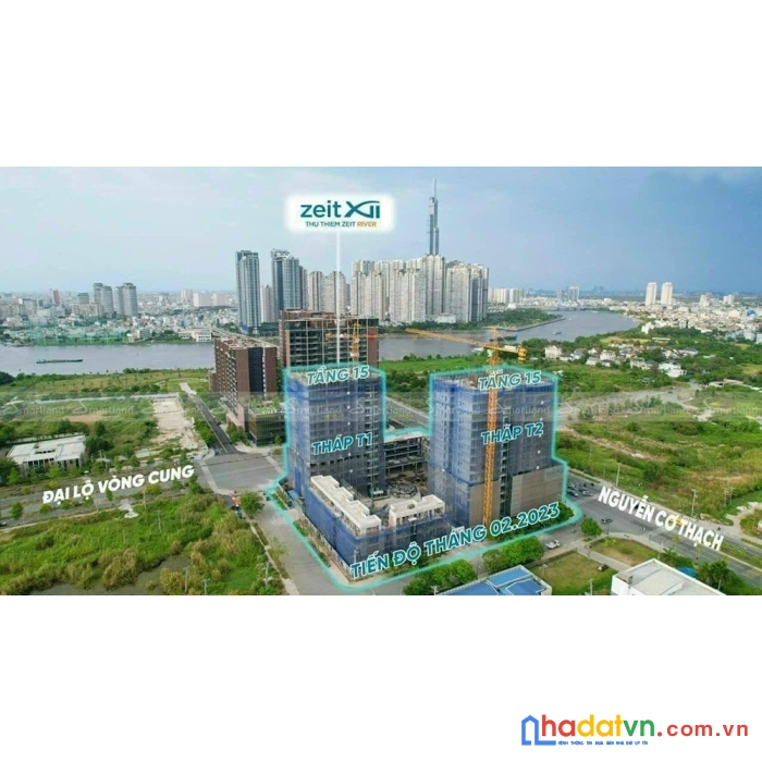 Mở bán tháp view sông đẹp nhất zeit river thủ thiêm, ưu đãi ân hạn gốc lãi
