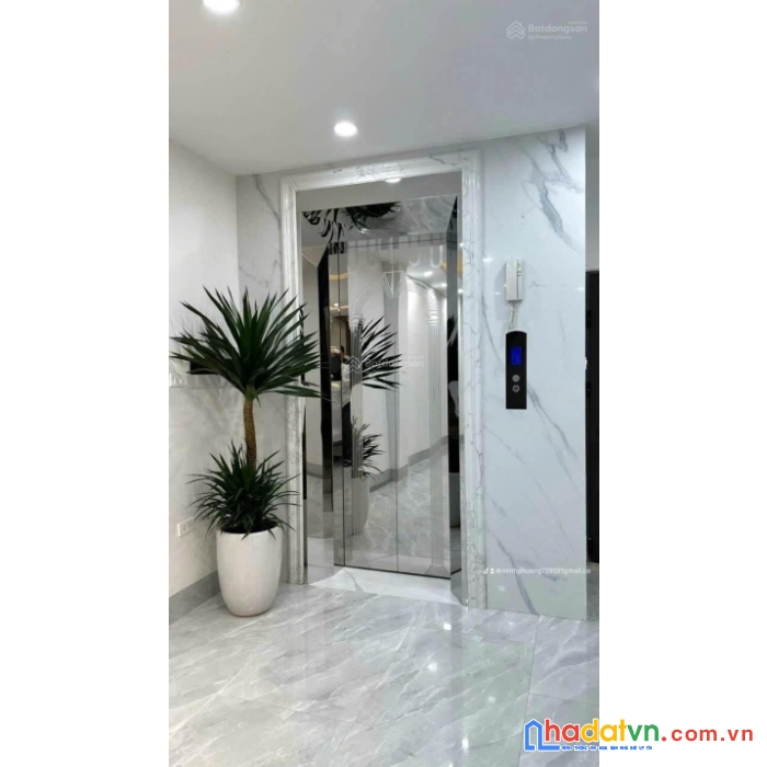 Cần bán nhà đường kim giang 75m x 8 tầng, thang máy, lô góc, ô tô tránh, 11.9 tỷ.