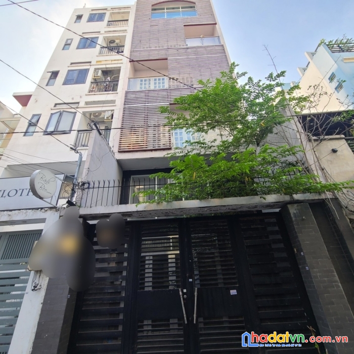 Lời ngay 3 tỷ- hẻm 8m lê văn sỹ, quận 3. gpxd: hầm 5 tầng (5.2 x 15m)