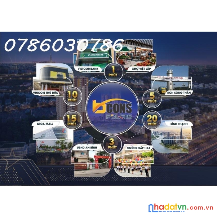 Bcons polaris - dự án căn hộ tầm trung đáng chú ý tại bình dương