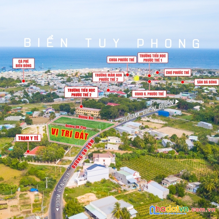 Chính chủ bán đất nền kcn tuy phong bình thuận - kết nối trực tiếp với cao tốc phan thiết - vĩnh