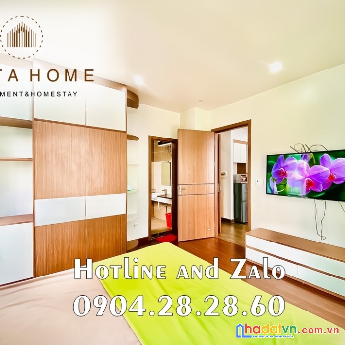 [cho thue]  duy nhất căn hộ 1 ngủ riêng biệt, siêu chất tại vinhomes imperia lh 0904282860