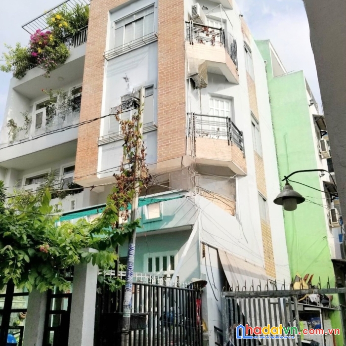 Nhà góc 4 tầng hẻm 6m đường dương bá trạc p1q8 - giá : 4.8 tỷ