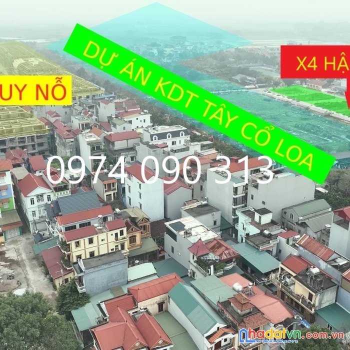 Chính chủ gửi bán lô đấu giá x4 hậu oai - uy nỗ đối diện dự án 319. đường trước 17m kinh doanh đỉnh