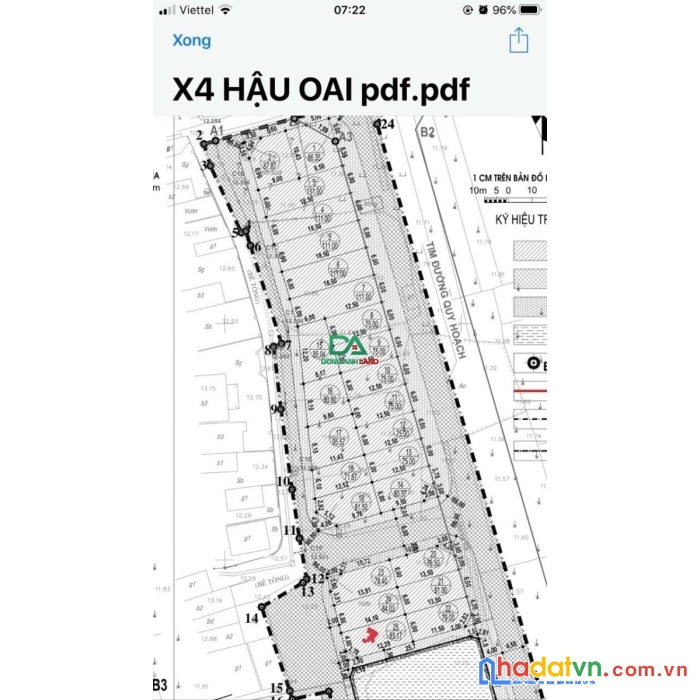 Chính chủ gửi bán lô đấu giá x4 hậu oai - uy nỗ đối diện dự án 319. đường trước 17m kinh doanh đỉnh