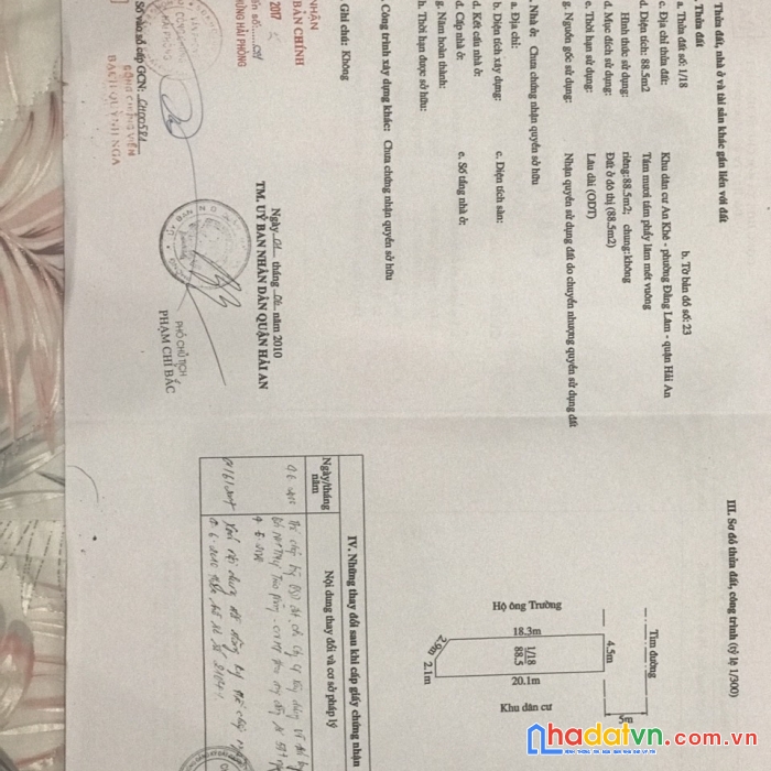 Siêu phẩm vinhome giữa phố lạch tray 72m2 x 3 tầng giá 3.85 tỷ