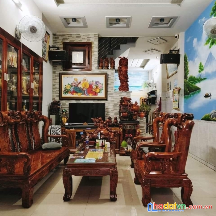 Cực hiếm, nhà q3 ngang 3.8*12m, hẻm 3m thông trường sa, an ninh, 4 tầng đúc, 3pn, 6.4 tỷ