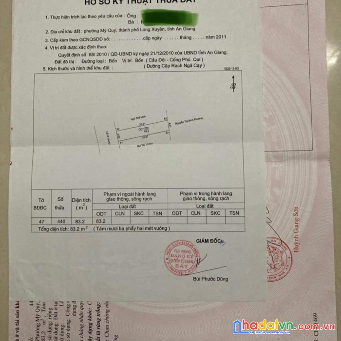 Sở hữu ngay lô đất đẹp vị trí đắc địa tại tp long xuyên - giá đầu tư