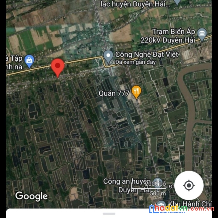 Chính chủ bán nhanh lô đất đẹp tại ấp cây xoài, ngũ lạc, duyên hải, trà vinh