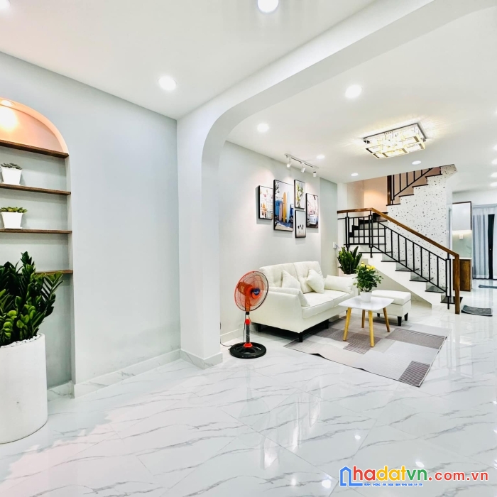 Bán nhà mới hxh đường phan văn trị, gần emart, khu cityland, phường 7, gò vấp, giá 4 tỷ 45