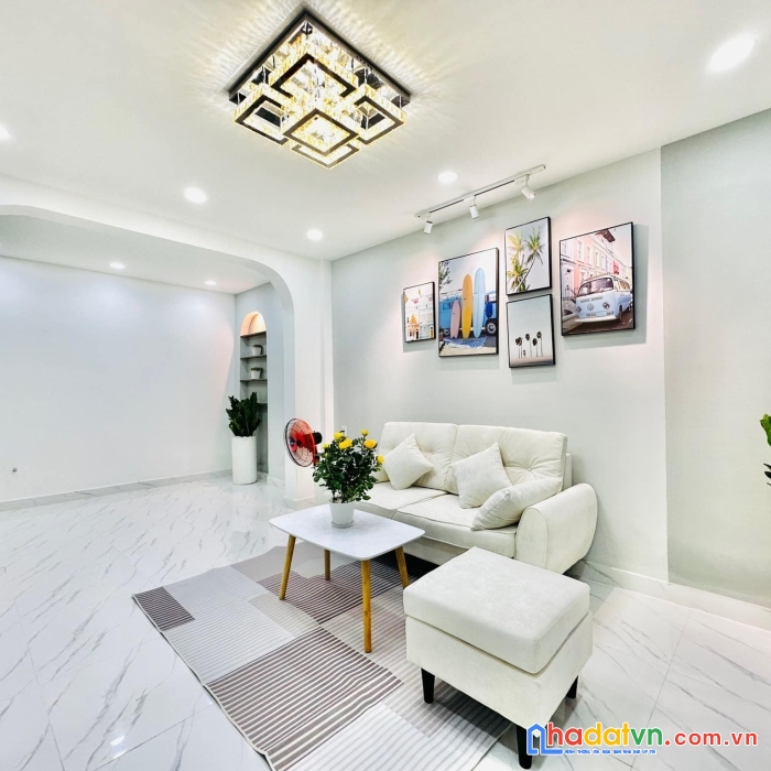 Bán nhà mới hxh đường phan văn trị, gần emart, khu cityland, phường 7, gò vấp, giá 4 tỷ 45