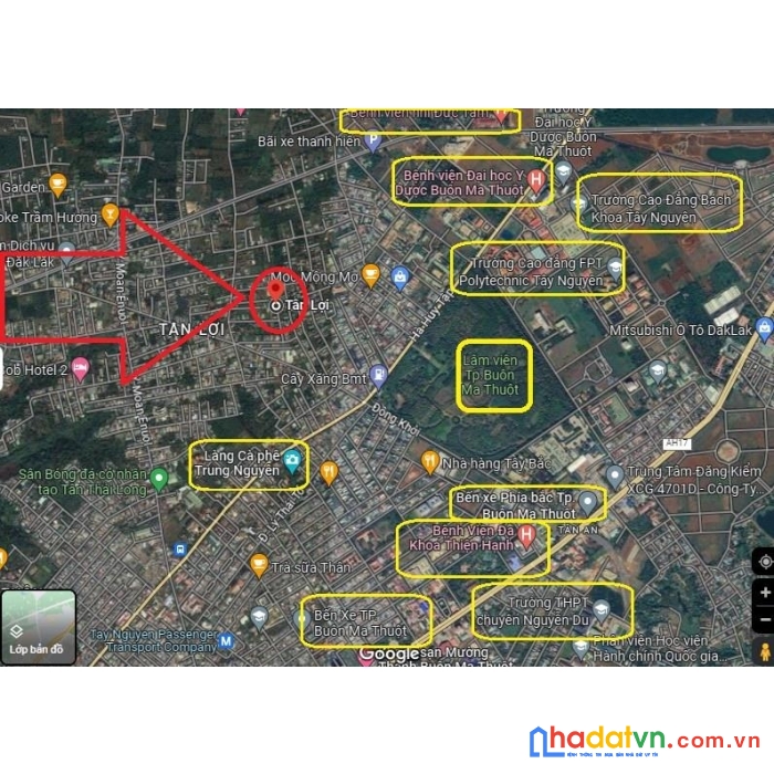 Đất chính chủ giá cực rẻ - vị trí đẹp tại phường tân lợi, tp buôn ma thuột