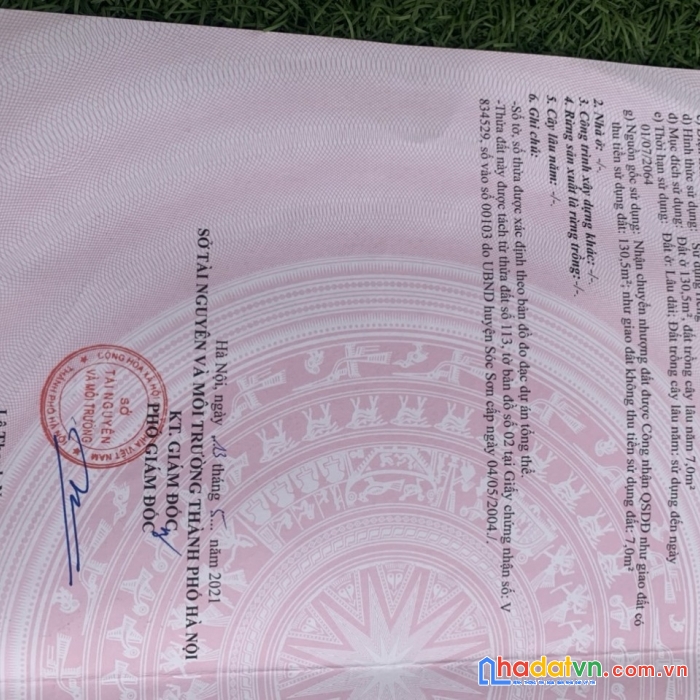 Bán 137m2( có bán nửa) tại bìa làng xuân ấp-tân dân-sóc sơn, sát dự án vành đai 4