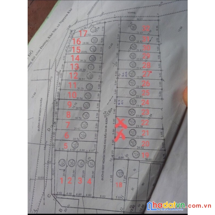 Đường trước 30m, sau 10m, sẵn nhà, kinh doanh luôn được, nguyên khê đông anh