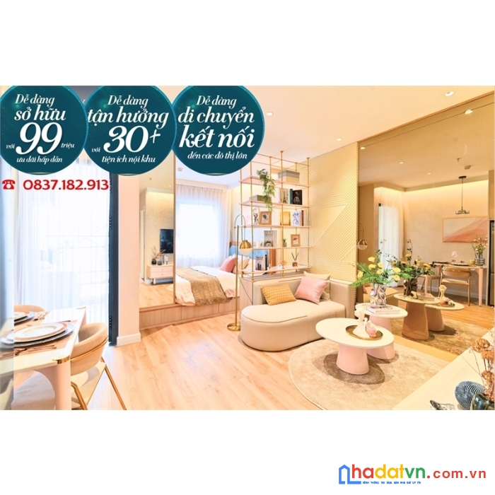 Căn hộ chung cư giá rẻ chỉ 99 triệu sở hữu, trả góp dài hạn bằng tiền thuê nhà hàng tháng