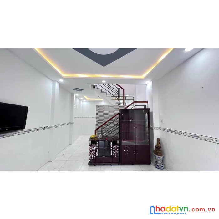 Lê văn thọ, gò vấp 32m2 ngang chuẩn 4m, lô góc thoáng, hẻm gần 3m thông 30m ra hẻm xe hơi khu an