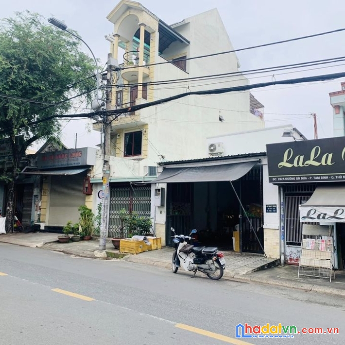 Nhà mặt tiền đường gò dưa. đối diện chợ tam bình 109m. nỡ hậu giá nhỉnh 10 tỷ
