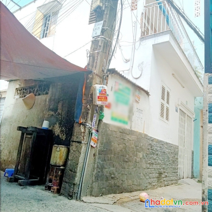 Nhà bán căn góc 2 tầng hẻm thông cao xuân dục p12q8 - giá : 4 tỷ