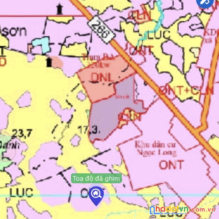 Cần ra gấp lô đát rộng tận 1000m 150 tc ngay sát khu tđc sát khu sân gol nghỉ dưỡng tại xã úc kì