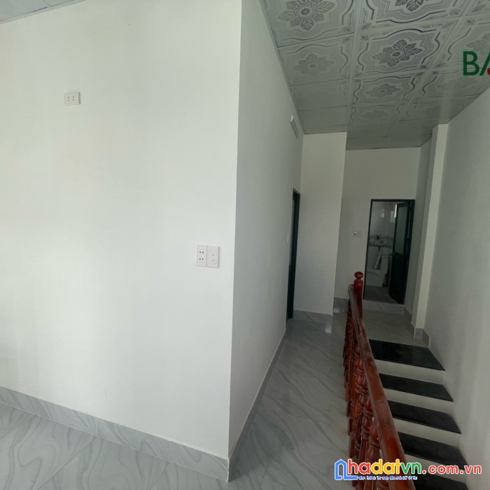Bán nhà 1 trệt 1 lầu 75m2 sổ hồng riêng (p. tân vạn) giá chỉ 1ty450