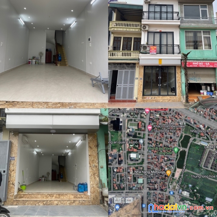 Chính chủ cần cho thuê cửa hàng tại 531 mặt đường âu cơ tây hồ - hà nội