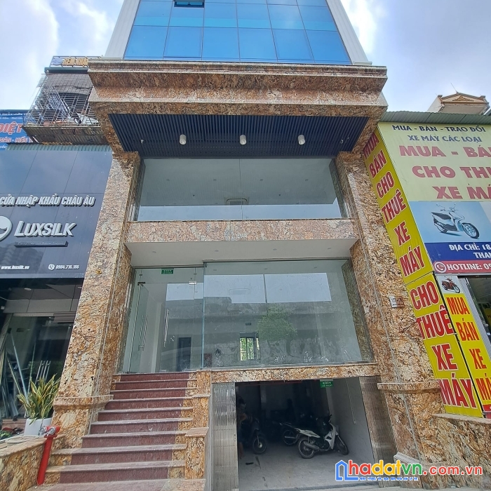 Bán nhà mặt phố an trạch, đống đa 110m, 9 tầng, mt 6.2m. giá: 53 tỷ