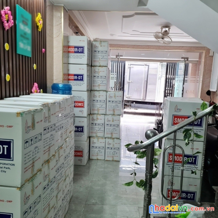 Nhà mới 5 tầng hẻm ô tô quay đầu nguyễn thị tần p2q8 25tr