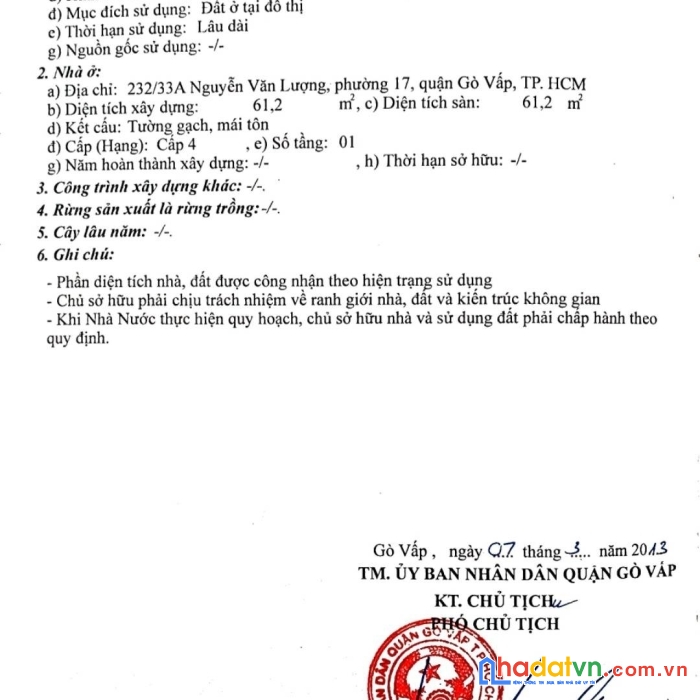 Sát lotte mart -nguyễn văn lượng-hẻm xe hơi đỗ cửa - 70m2 chỉ có 4.8tỷ