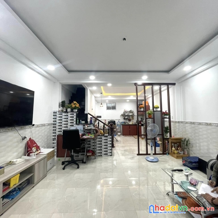 Bán nhà lý thường kiệt, phường 7 gv, ngang 5x10.2 x 2 tầng chỉ 4.15 tỷ