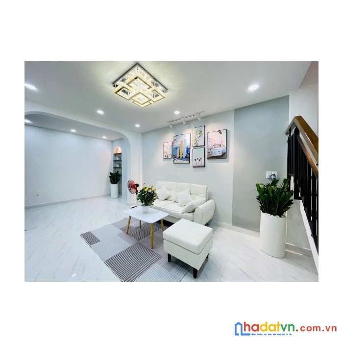 Bán nhà 4x18m 3 tầng 4pn 4wc hẻm 6m quang trung p14 gò vấp chỉ 6.73 tỷ