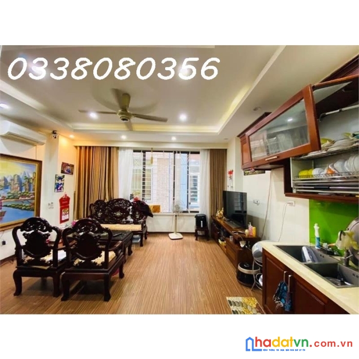 Bán nhà mặt hồ văn chương, ô tô tránh, vỉa hè, view hồ,  dt 79m2 x 5 tầng, mt 8,5m.