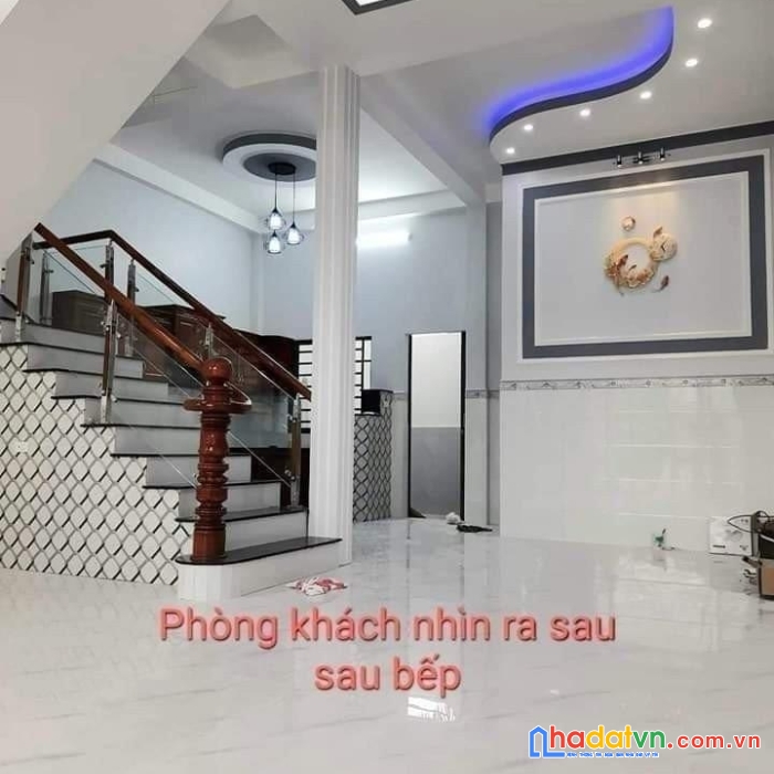 Nhận chính chủ bán nhà 1 trệt 1 lầu sau lưng cv mậu thân, p.3, tp vĩnh long