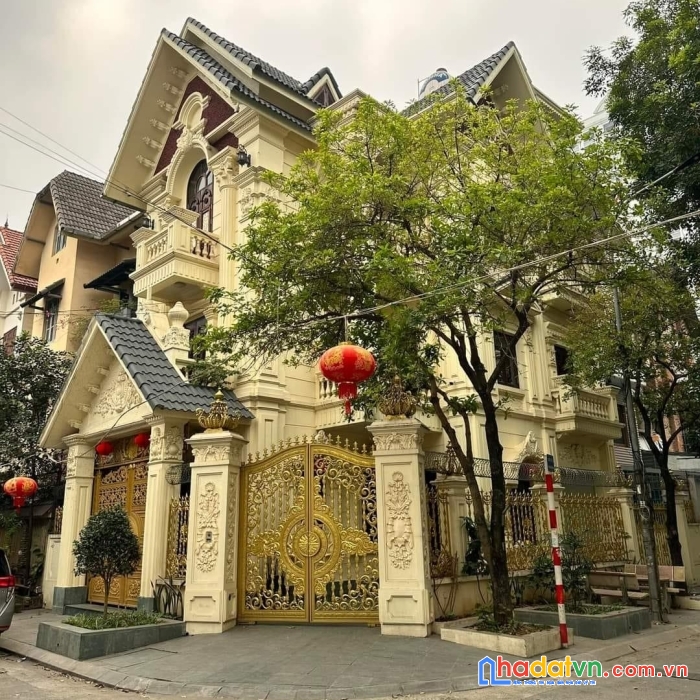 Biệt thự đẳng cấp nguyễn cơ thạch, nam từ liêm, lô góc, mặt tiền siêu to, ô tô, an sinh cực chất