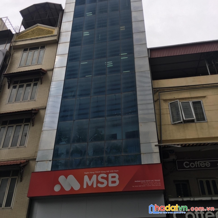 Bán nhà mặt phố thái hà, đống đa 75m, 5 tầng, giá: 45 tỷ