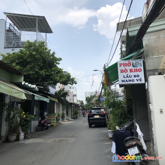 Bán nhà đường số 6 gò vấp 60m2 giá 6 tỷ kinh doanh tốt