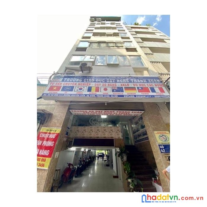 ⚜️ bán tòa văn phòng 10 tầng nguyễn xiển, thanh xuân, 171m2 mt 6m, chỉ 46.5 tỷ ⚜️