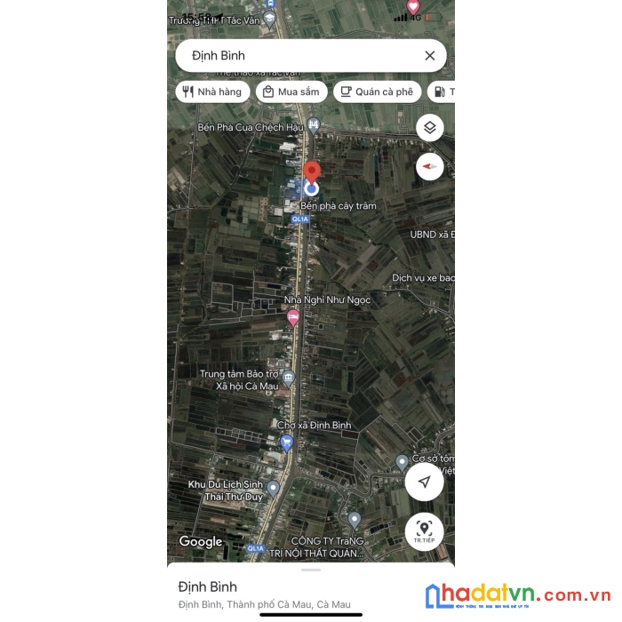 Sở hữu ngay lô đất đẹp tại tp cà mau