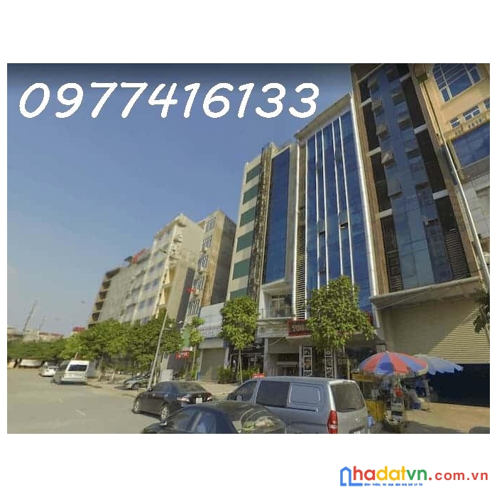 Siêu phẩm toà building 8 tầng mặt phố dương đình nghệ, cầu giấy, có hầm, thang máy, vỉa hè