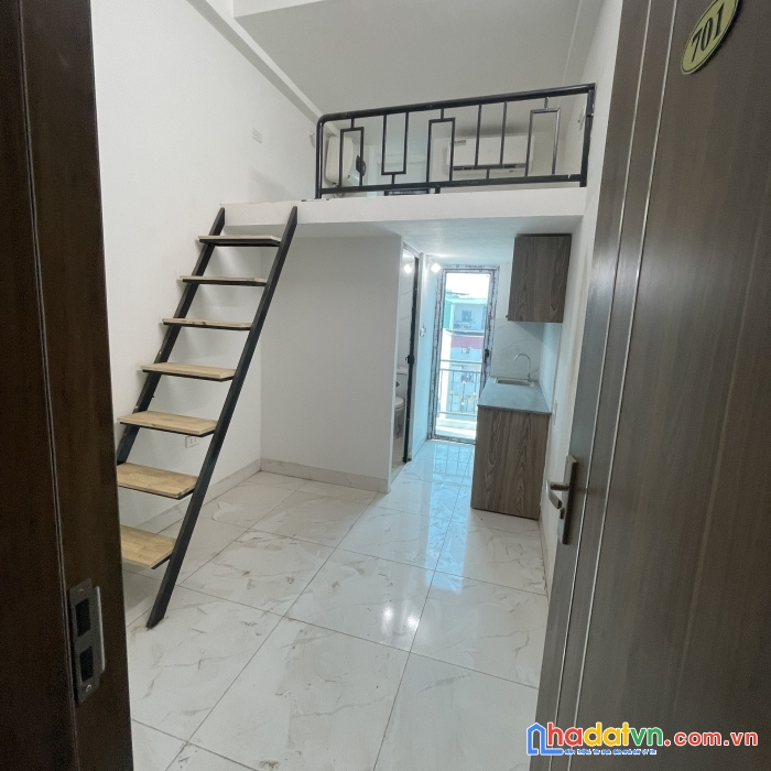 Cho thuê phòng trọ mới - mễ trì thượng 30m2 - thang máy - full nội thất - 3.9tr/ phòng