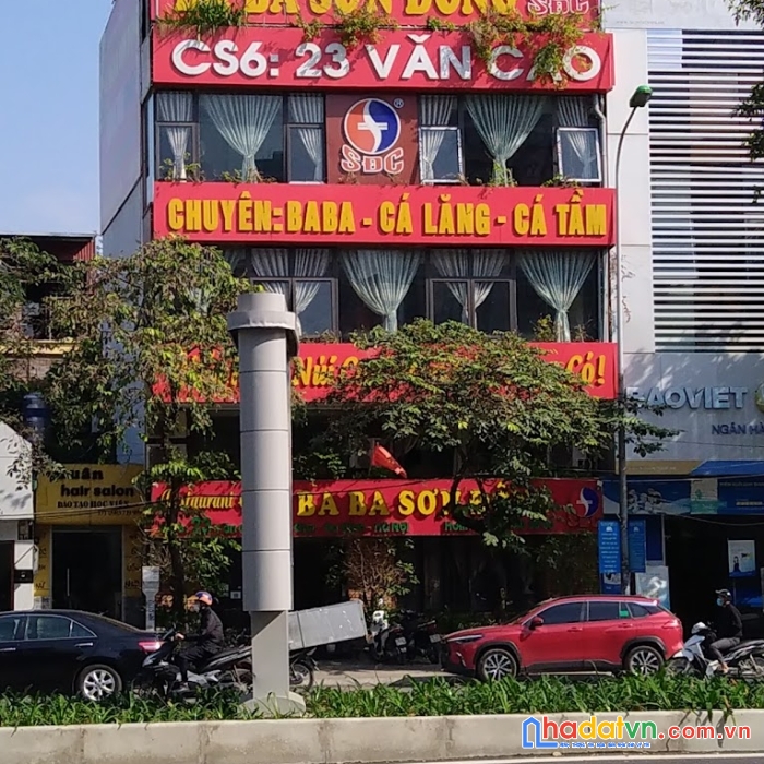 Bán nhà mặt phố văn cao, chủ ngộp ngân hàng, kinh doanh đỉnh, siêu rẻ, 45m, mt 5m, 25 tỷ