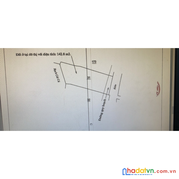 Chính chủ cần bán đất vị trí đẹp tại phường an hội, tp bến tre