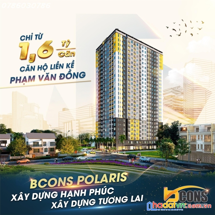 Dự án chung cư polaris lê trọng tấn - phạm văn đồng: vị trí đắc địa dĩ an - thủ đức