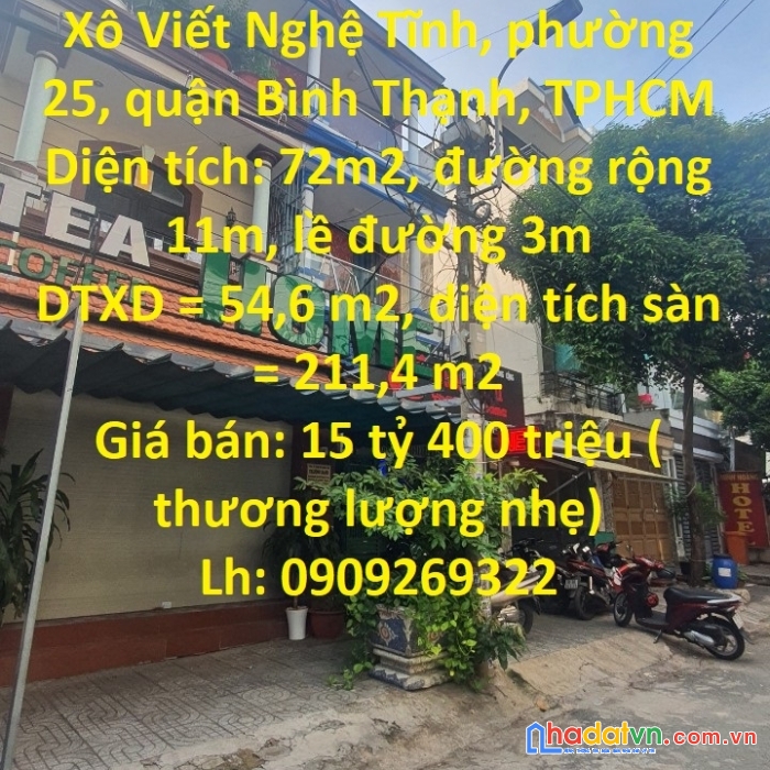 Sở hữu ngay căn nhà vị trí siêu đắc địa tại quận bình thạnh, tphcm