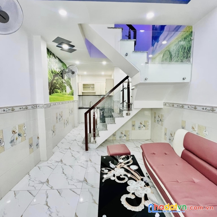 Gò vấp thống nhất hẻm xe hơi 4m, dân trí cao, sổ vuông, không lộ giới nhà mới ở ngay - vị trí cực